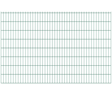 Panneau de clôture soudé N2D 2500x1630mm D5/4/5mm vert