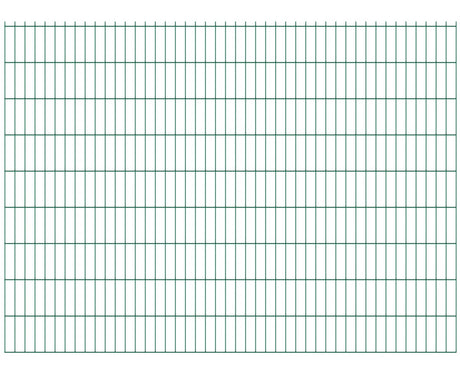Panneau de clôture soudé N2D 2500x1830mm D5/4/5mm vert