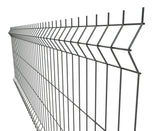 Geschweißtes Zaunfeld 3D ZnPVC 2500x1030x4mm anthrazit