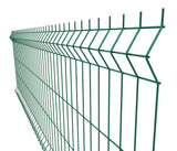 Welded panel fence ZnPVC 2500x1030x4mm green