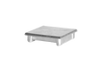 Aluminum cap for post 80x80 flat - natural