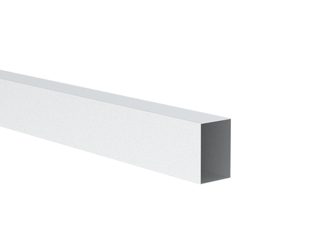 Aluminium fence infill 40x60x1  - 6000mm natural