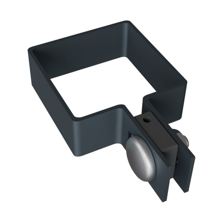 Douille terminale pour poteau ZnPVC 60x60mm anthracite