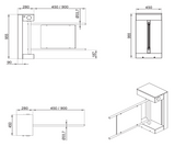Turnstile for people with reduced mobility