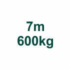 Set 7m/600kg