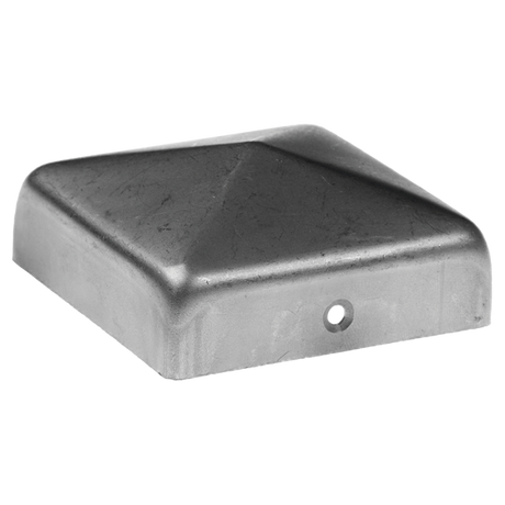 Capuchon pour poteau, galvanisé 80x80, h20, t1,2mm, Zn