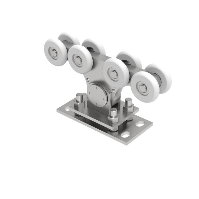 Cantilever gate carriage Zn+NYLON, profile 90x99mm