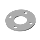 Welding blind plate AISI304, D100/42,4mm, 4xd11, t