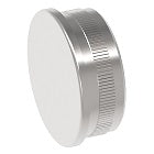 Flat end caps