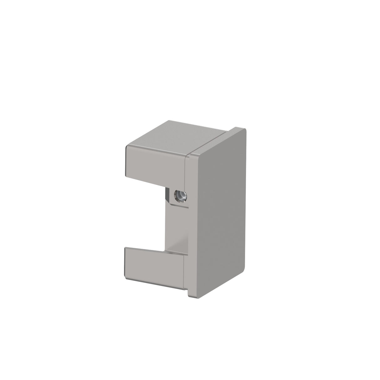 Glass clamp - end cap
