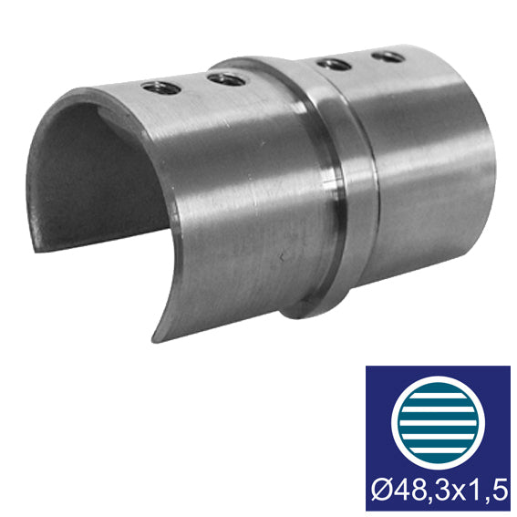 Stainless steel handrail connector