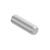 Hexagon socket set screw with flat point, AISI316, M10x16