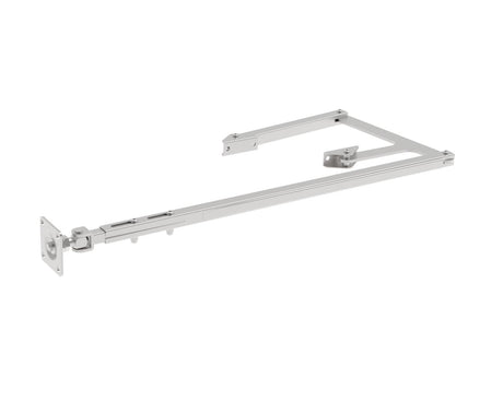 Folding mechanism for swing gates