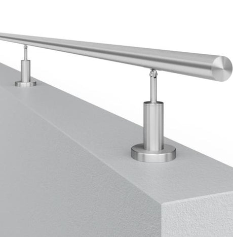 Stainless steel pole, VK-straight D42,4