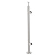 Stainless steel pole, VK-straight, right AISI304,