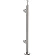 Baluster post inox AISI316, D42,4/4xmodel22/H1000m