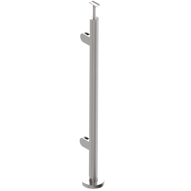 Baluster post inox AISI316, D42,4/4xmodel22/H1000m
