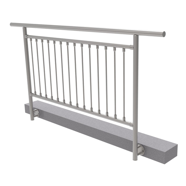 Vertical railing BR AISI304, D42,4/d12vertical/H10