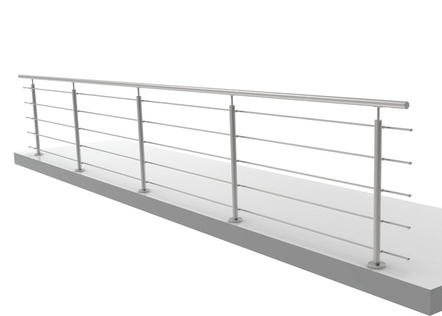 Stainless railing, AISI304, 6000x1000mm