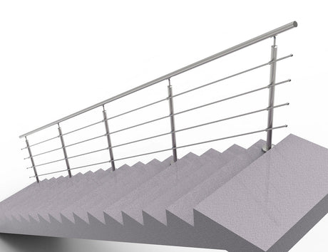 Railing AISI304-polished, VR STAIRS AISI304, D42,4