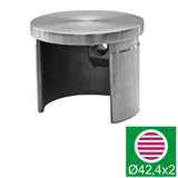 Handrail bracket - Glass clamp - end cap