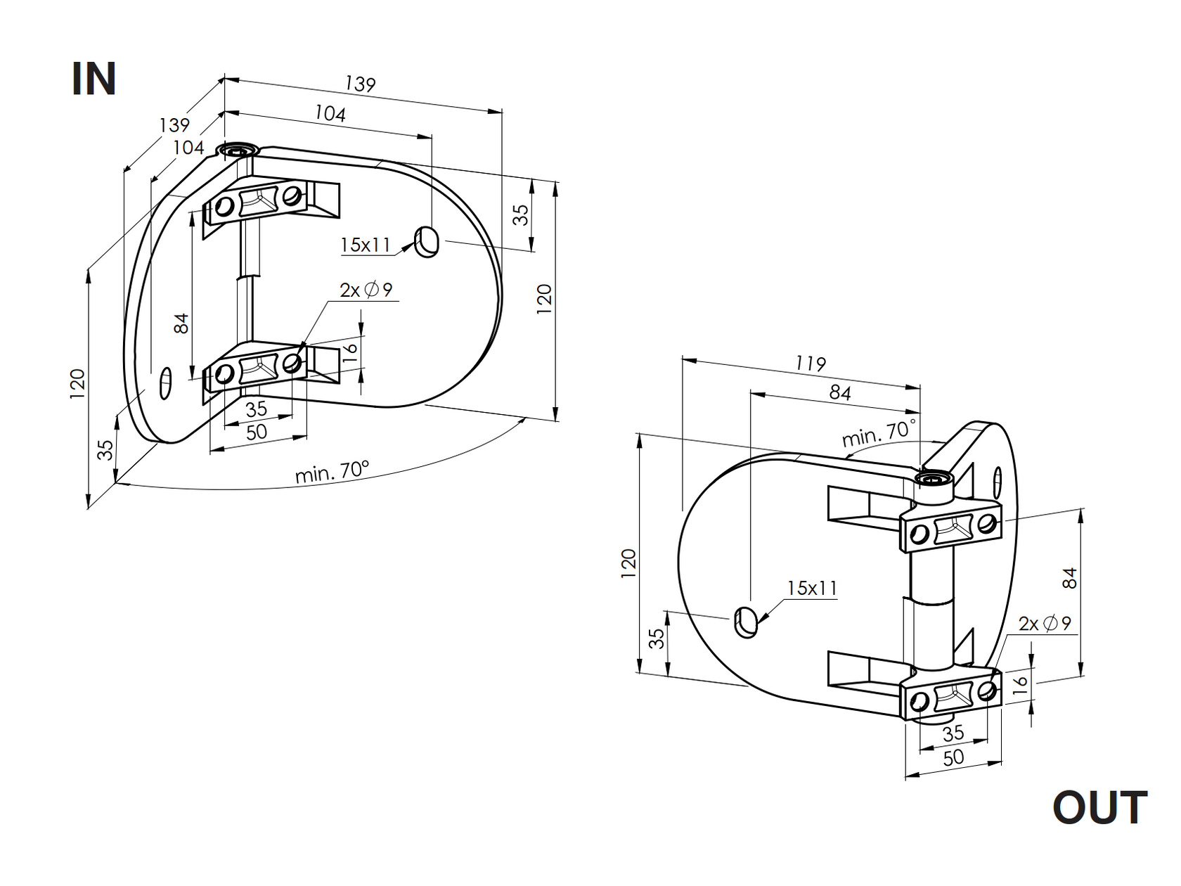 Adjustable lateral anchoring