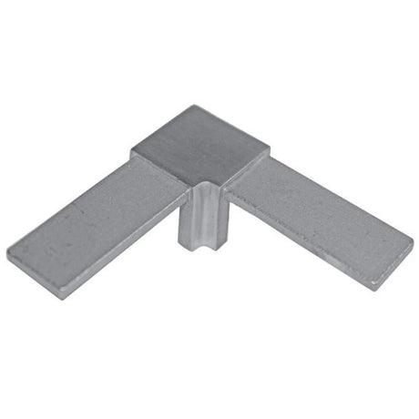 Flush angle for handrail on glass railing