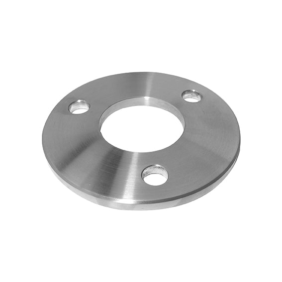 Welding blind plate AISI304, D100/42,4mm, 3xd11, t