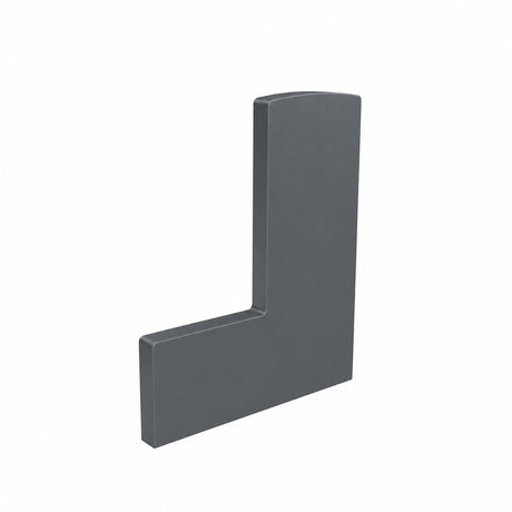 Embouts pour profilés AL/0006-ECO-6000-R7016 + Baguette de couverture pour profil