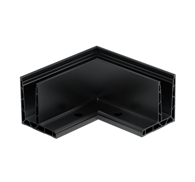 AL. profile, top mount  90° IN corner AL/ELOX/Sati