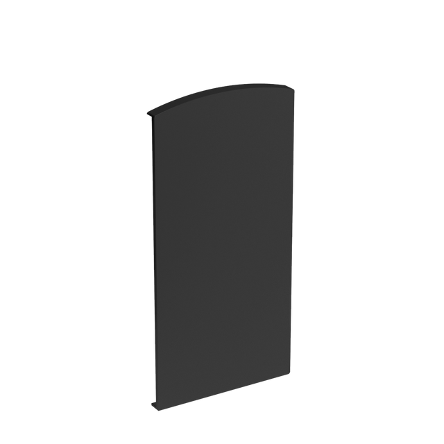 End cap for profile Al/0005-UNO-S-EB