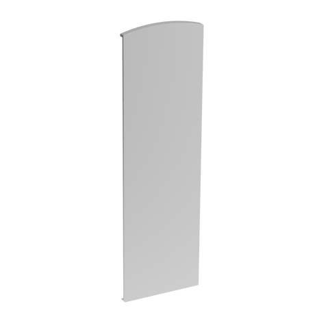 End cap for profile AL/0011-ProXL-N-E