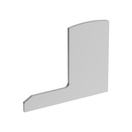 End cap for profile AL/0018-S-E