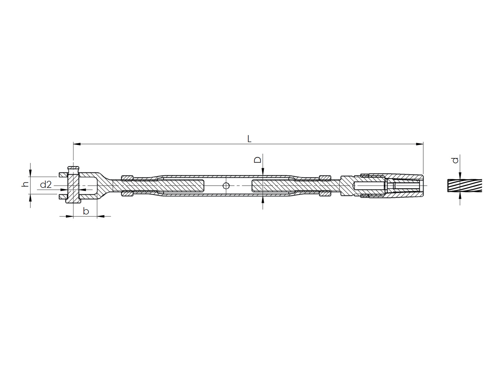 Inox calbe clamp