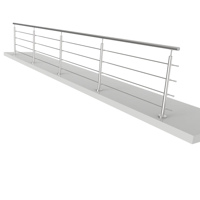 Stainless railing, AISI304, 6000x900mm