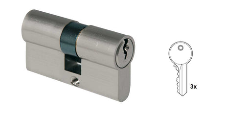 Double lock cylinder 40/40mm