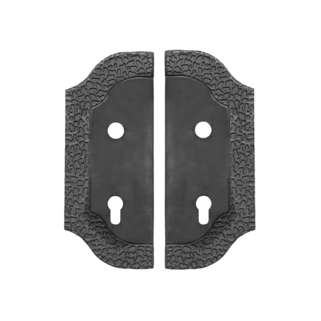 Decorated gate plate 268x107, t3, a90, D20mm