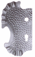 Štítok bránový zdobený ľavý s otvormi 290x160, t2,