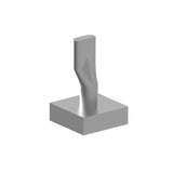 Bottom hinge without flange - full Zn, D24