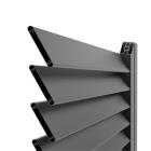 Louver fillings of fences and gates