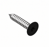 Blechschraube mit Senkkopf-TORX, Edelstahl, Schwarz