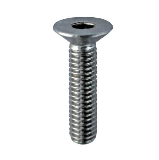 Hexagon socket countersunk head screw, AISI316, M8x90