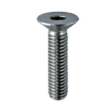 Hexagon socket countersunk head screw, AISI316, M5x20