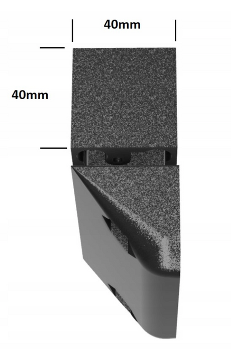 Adapter for 40mm bracket for DIR-10 photocells