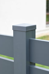 Aluminium-Abdeckkappe/Pfostenkappe für Pfosten 70x70mm, Anthrazit RAL 7016