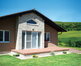 WPC floorboard 138x23x4000mm, Gray/Light Gray