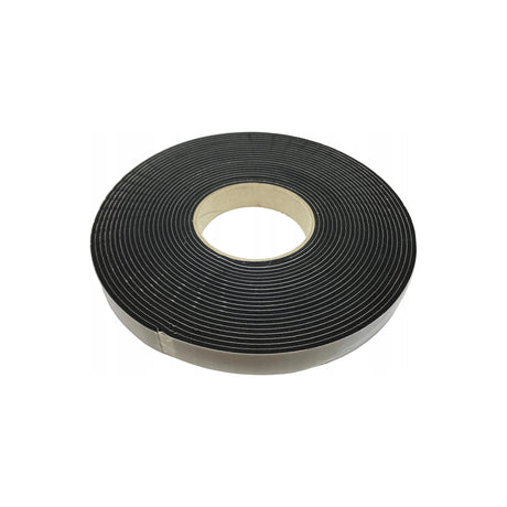 Ruban EPDM noir autocollant 3x20x5000mm