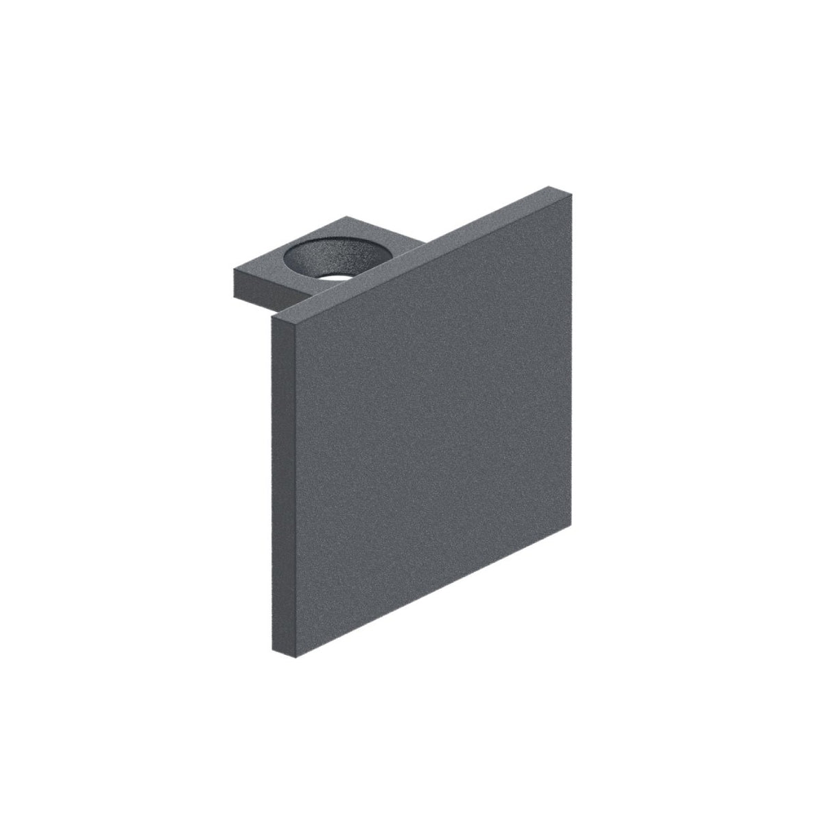 Aluminium-Adapterkappe MODEL 20PRO, Anthrazit RAL 7016