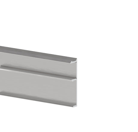Aluminum fence adapter for fillings - 6000mm cover strip