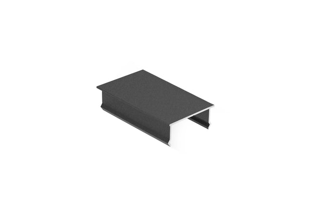 Aluminum cap for vertical fence panel, 40x40 – Anthracite RAL 7016